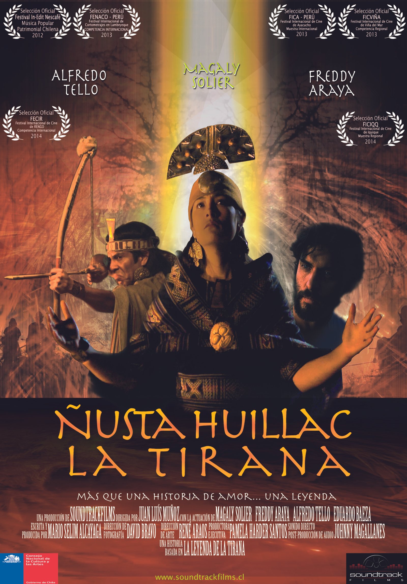 Poster de Ñusta Huillac, La Tirana