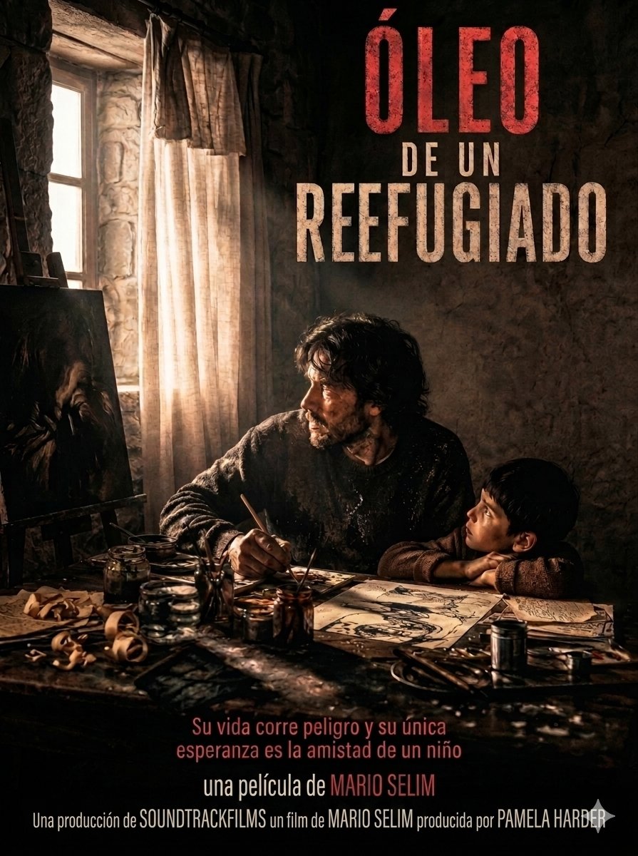Óleo de un Refugiado